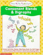 Cover of: Consonants Blends and Diagraphs (Fun With Phonics)
