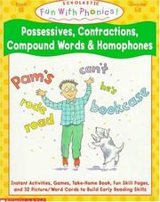 Cover of: Possessives, Contractions, Compound Words & Homophones (Fun With Phonics)