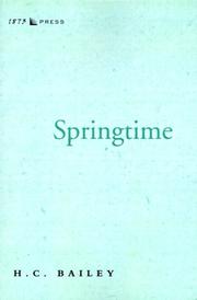 Cover of: Springtime