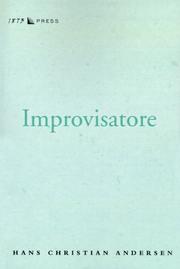 Cover of: The Improvisatore by Hans Christian Andersen