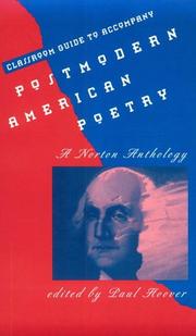 Cover of: Classroom Guide to Accompany Postmodern American Poetry:  A Norton Anthology