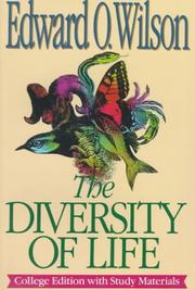 Cover of: The Diversity of Life by Edward Osborne Wilson, Edward Osborne Wilson