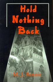 Cover of: Hold Nothing Back