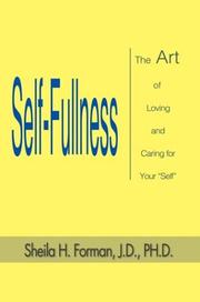 Front cover of Self-Fullness by Sheila Forman