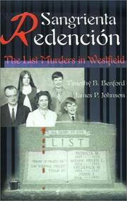 Cover of: Sangrienta Redencion: The List Murders in Westfield