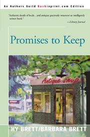 Cover of: Promises to Keep by Hy Brett