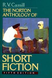 Cover of: The Norton anthology of short fiction