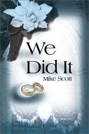 Cover of: We Did It