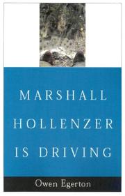 Cover of: Marshall Hollenzer Is Driving