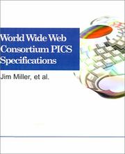 Cover of: World Wide Web Consortium PICS Specifications