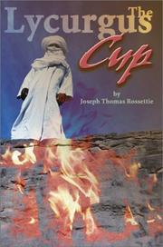 Cover of: The Lycurgus Cup | Joseph Rossetttie