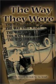 Cover of: The Way They Were