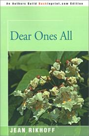 Dear ones all by Jean Rikhoff