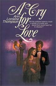 Cover of: A Cry for Love