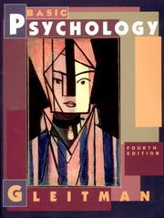 Cover of: Basic psychology by Henry Gleitman