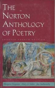 Cover of: The Norton anthology of poetry by [edited by] Margaret Ferguson, Mary Jo Salter, Jon Stallworthy.