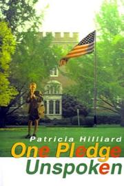 Cover of: One Pledge Unspoken by Patricia Hilliard