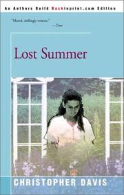 Cover of: Lost Summer by Christopher Davis