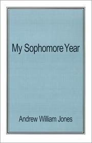 Cover of: My Sophomore Year by Andrew Jones