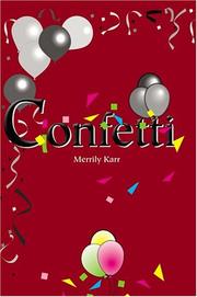 Cover of: Confetti