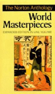 Cover of: The Norton Anthology of World Masterpieces, One Volume, Expanded Edition