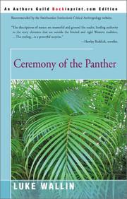 Cover of: Ceremony of the Panther | Luke Wallin