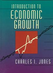 Introduction to economic growth by Charles I. Jones