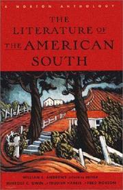 Cover of: The Literature of the American South: A Norton Anthology