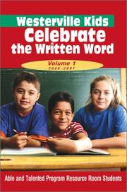 Cover of: Westerville Kids Celebrate the Written Word, 2000-2001