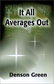 Cover of: It All Averages Out by Denson Green