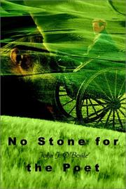 Cover of: No Stone for the Poet