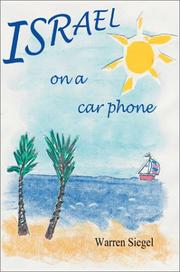 Cover of: Israel on a Car Phone by Warren Siegel