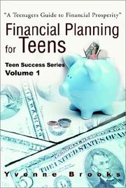 Cover of: Financial Planning for Teens (Teen Success Series)