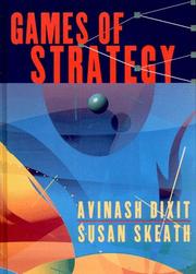 Cover of: Games of Strategy