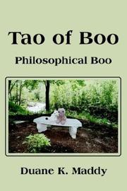 Cover of: Tao of Boo: Philosophical Boo