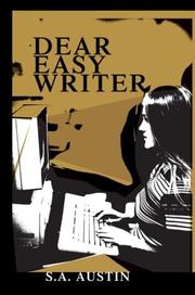 Cover of: Dear Easy Writer