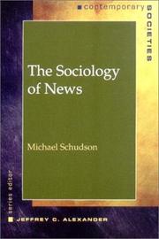 Cover of: The sociology of news by Michael Schudson