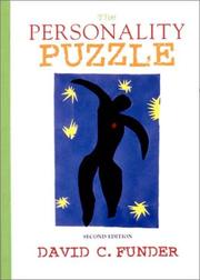 Cover of: The personality puzzle by David Charles Funder