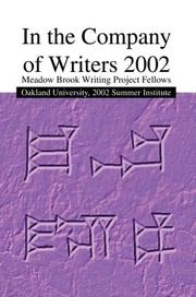 Cover of: In The Company Of Writers 2002