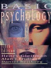 Cover of: Basic Psychology, Fifth Edition by Henry Gleitman, Alan J. Fridlund, Daniel Reisberg
