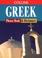 Cover of: Greek Phrase Book and Dictionary (Collins Traveller)
