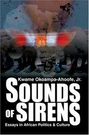 Cover of: Sounds of Sirens | Kwame Okoampa-Ahoofe Jr.