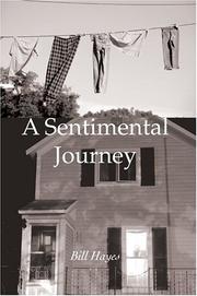 Cover of: A Sentimental Journey by Bill Hayes