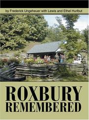 Cover of: Roxbury Remembered (N)