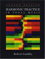 Cover of: Harmonic Practice in Tonal Music, Second Edition