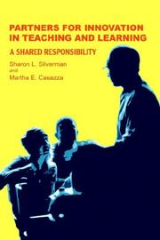 Cover of: Partners for Innovation In Teaching and Learning: A Shared Responsibility