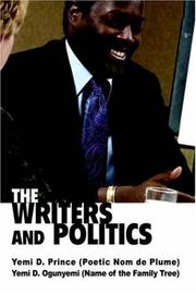 Cover of: The Writers and Politics