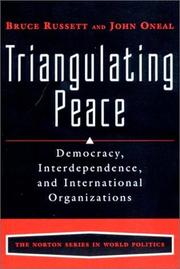 Cover of: Triangulating Peace by Bruce M. Russett, John Oneal