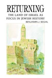 Cover of: Returning: The Land of Israel as Focus in Jewish History