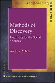 Cover of: Methods of Discovery by Andrew Abbott